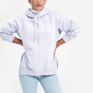 Everlane oversized fleece hoodie